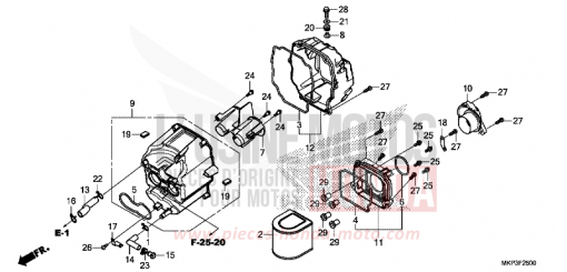 AIR CLEANER CBR500RAM de 2021